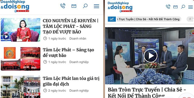 Tâm Lộc Phát ra mắt chương trình Bàn tròn trực tuyến và Vận hành thử nghiệm Trang điện tử - Ảnh 3.