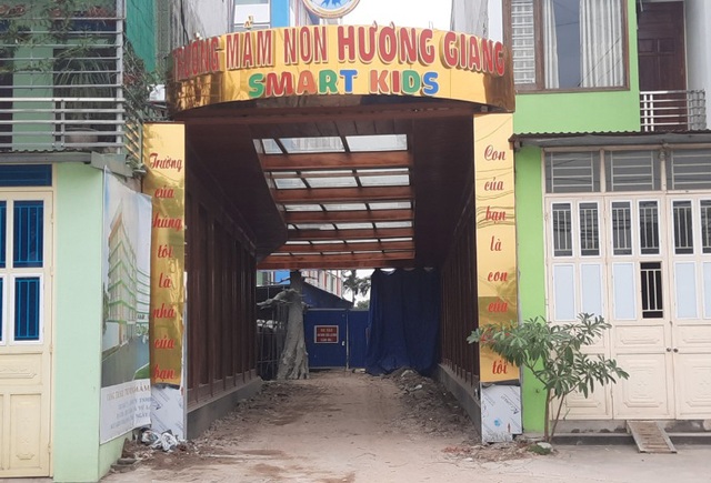 Thái Bình: Yêu cầu làm rõ những sai phạm của công trình trường mầm non Hương Giang - Ảnh 1.