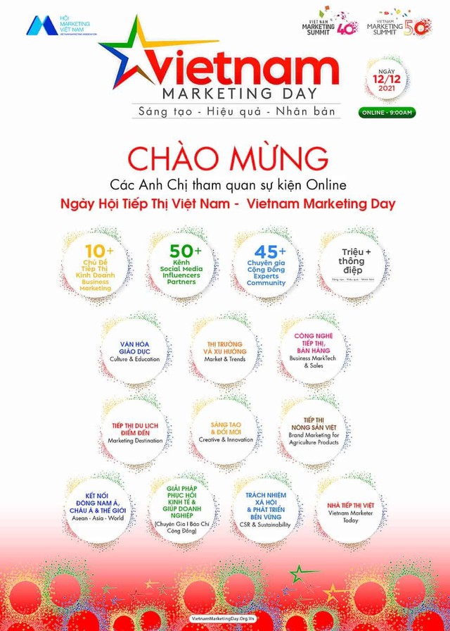 Tưng bừng khai mạc Ngày hội Tiếp thị Việt Nam - Vietnam Marketing Day - Ảnh 1.