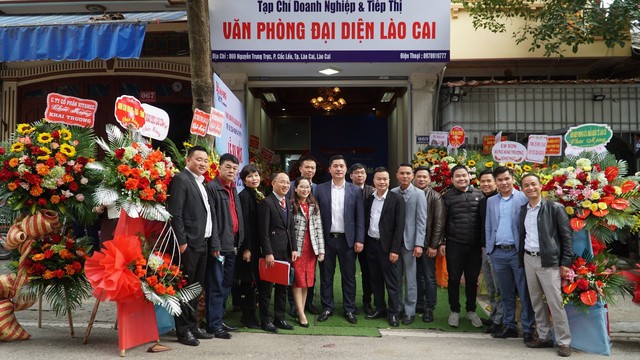 Ra mắt Văn phòng đại diện Tạp chí Doanh nghiệp và Tiếp thị tại Lào Cai - Ảnh 12.