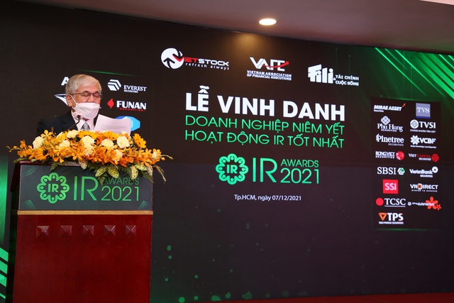 Vinh danh Top 3 doanh nghiệp có hoạt động IR tốt nhất năm 2021 - Ảnh 1.