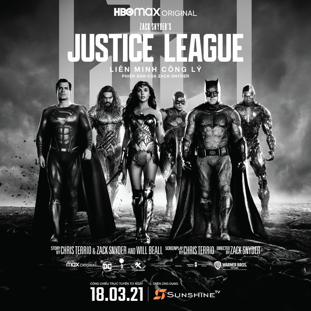 9 điều bất ngờ về bom tấn điện ảnh “Zack Snyder’s Justice League” công chiếu trên Sunshine TV - Ảnh 1.