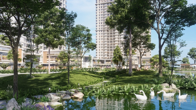 Ecopark xây công viên riêng biệt cho 2 toà tháp 'thiên nhiên' nhất khu đô thị - Ảnh 9.