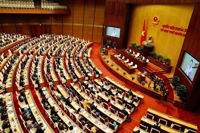 Quốc hội tiến hành miễn nhiệm Chủ tịch Quốc hội Nguyễn Thị Kim Ngân - Ảnh 1.