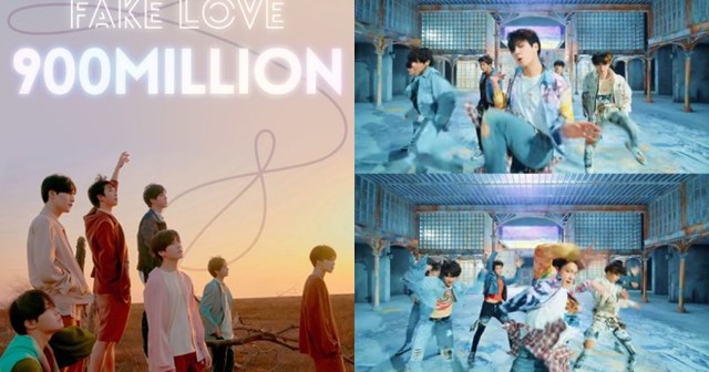 MV 'FAKE LOVE' của BTS thu hút 900 triệu lượt xem trên YouTube - Ảnh 1.