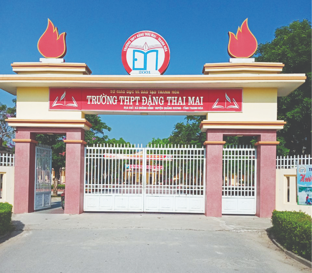 Trường THPT Đặng Thai Mai - Thanh Hóa: Chặng đường 20 năm Xây dựng và Phát triển  - Ảnh 1.