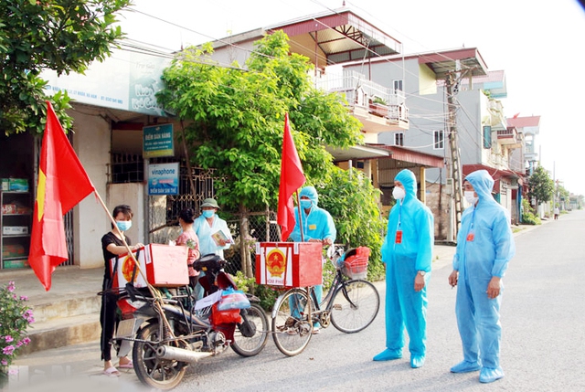 Thái Bình: Tưng bừng không khí bầu cử trong ngày hội non sông - Ảnh 6.