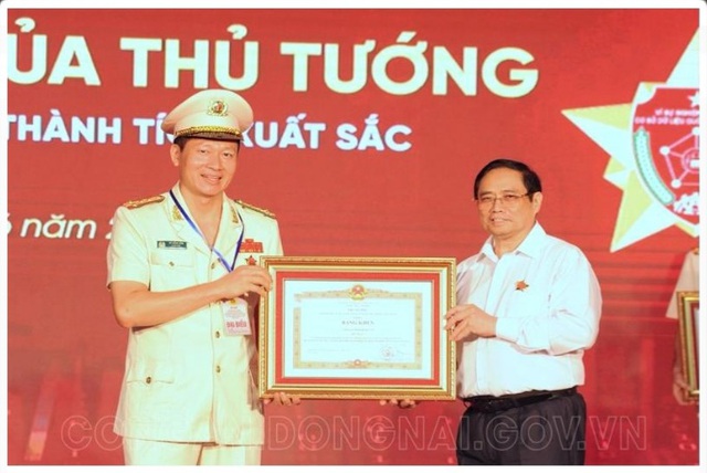 Công an tỉnh Đồng Nai vinh dự được Thủ tướng Chính phủ tặng bằng khen - Ảnh 1.
