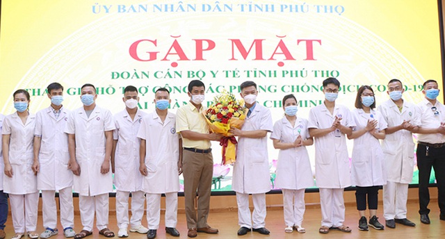Phú Thọ cử 52 y bác sỹ chi viện cho TP Hồ Chí Minh chống dịch Covid 19 - Ảnh 1.