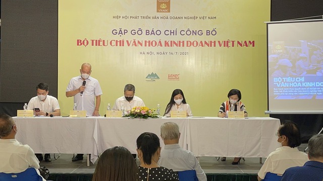 Gặp gỡ báo chí công bố Bộ tiêu chí văn hóa kinh doanh Việt Nam - Ảnh 3.
