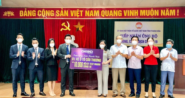 Danko Group: Chung tay cùng công tác phòng chống dịch Covid 19 với tỉnh Thanh Hóa   - Ảnh 1.