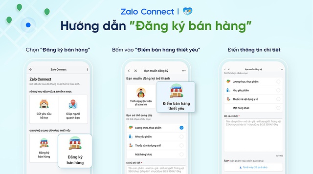 Hơn 50.000 điểm cung cấp hàng thiết yếu, thuốc men gần nhà trên Zalo Connect - Ảnh 2.