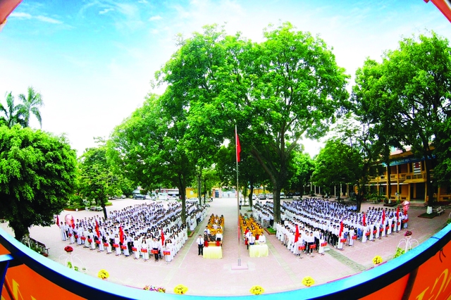Trường THPT Bình Xuyên (Vĩnh Phúc):   Ngôi trường chuẩn quốc gia chất lượng cao - Ảnh 1.