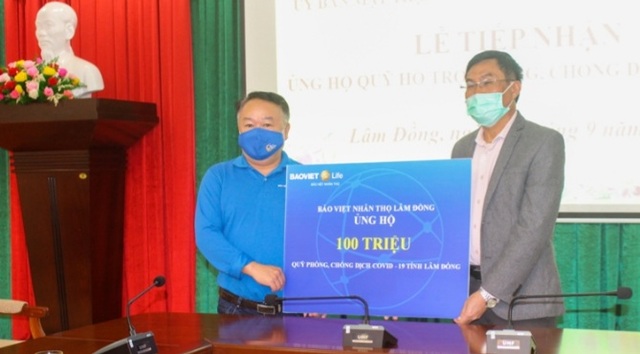 Lâm Đồng: Đón nhận Quỹ hỗ trợ phòng, chống dịch Covid-19 từ các doanh nghiệp  - Ảnh 3.