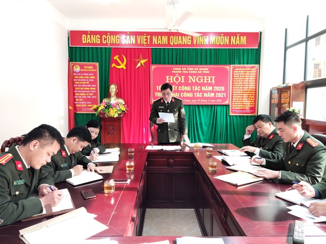 Chi bộ Thanh tra Công an tỉnh Hà Giang: Cụ thể hóa và thực hiện các Nghị quyết của Đảng, phục vụ Nhân dân - Ảnh 1.
