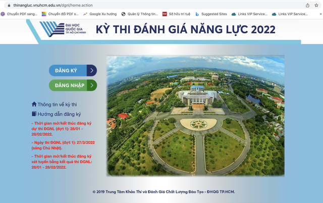 Thí sinh bắt đầu đăng ký thi đánh giá năng lực 2022: Những lưu ý không thể bỏ qua - Ảnh 1.