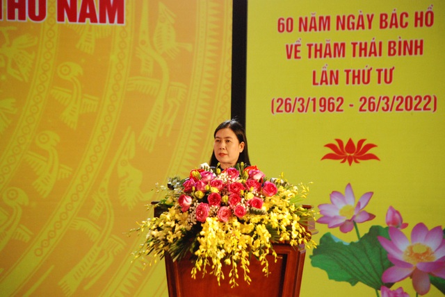 Thái Bình: Tổ chức Lễ kỷ niệm 55 ngày Bác Hồ về thăm Thái Bình - Ảnh 3.
