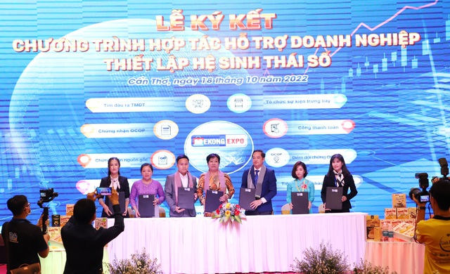 Sàn TMĐT Mekong Expo ký kết hợp tác với các đơn vị công ty, doanh nghiệp.