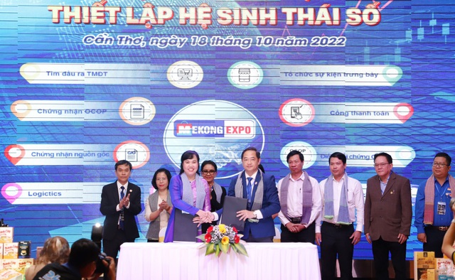 Công ty TNHH Truyền thông số Mekong Expo ký kết quy chế phối hợp với các sở, ngành, đoàn thể TP Cần Thơ.