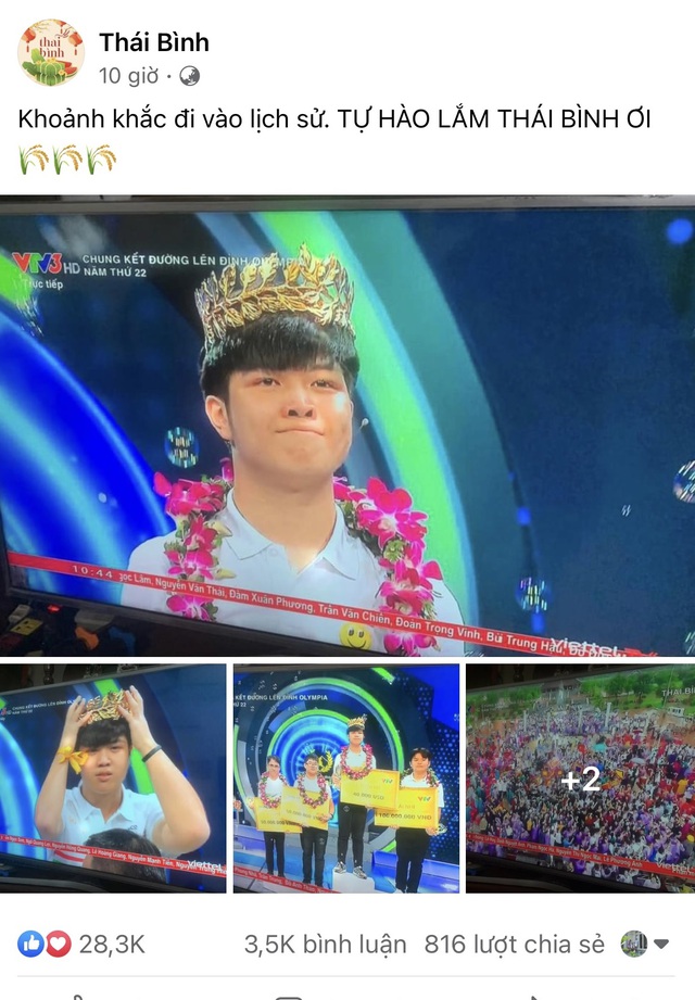 Mạng xã hội ngập lời chúc mừng Đặng Lê Nguyên Vũ vô địch Đường lên đỉnh Olympia 2022 - Ảnh 2.