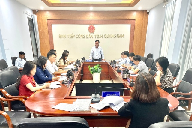 Quảng Nam: UBND tỉnh tiếp công dân định kỳ tháng 10/2022 - Ảnh 1.