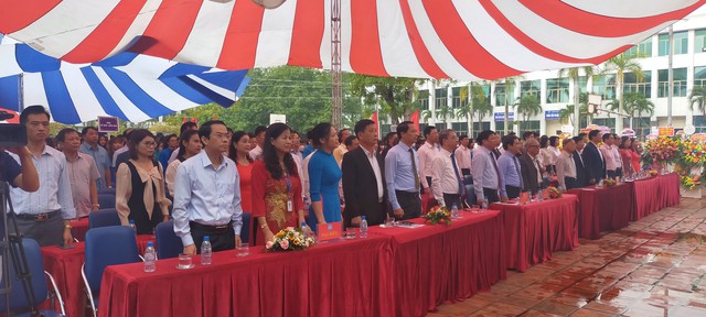 Thái Bình: Trường Đại học Thái Bình tổ chức khai giảng năm học mới - Ảnh 3.