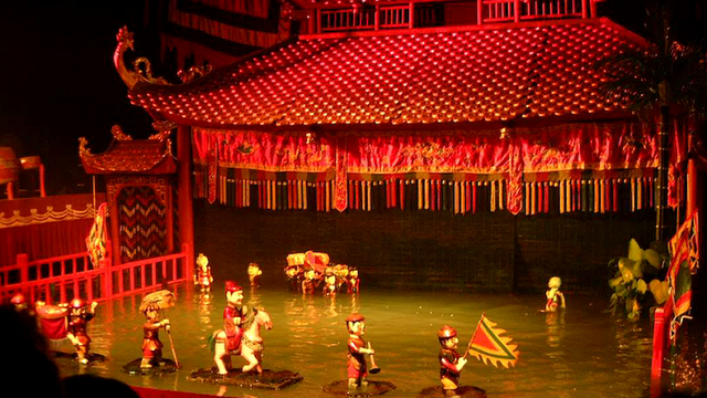 Hà Nội: Mê mẩn khi đến với làng nghề múa rối nước Đào Thục - Ảnh 2.