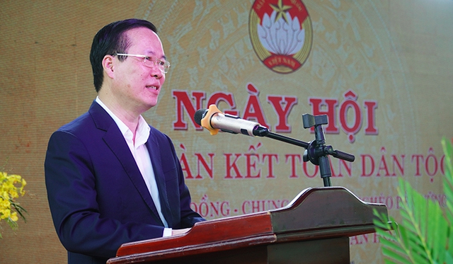 Thường trực Ban Bí thư Võ Văn Thưởng chung vui Ngày hội đại đoàn kết tại tỉnh Thừa Thiên Huế - Ảnh 2.
