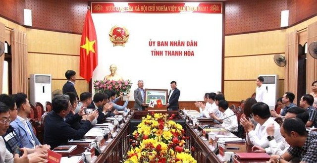 Thanh Hóa: Phó Chủ tịch Thường trực UBND tỉnh Nguyễn Văn Thi tiếp đoàn công tác của Hàn Quốc - Ảnh 1.