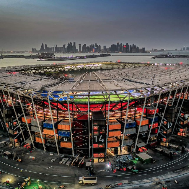 Sân vận động tại World Cup 2022 - Kiến trúc sáng tạo, biểu tượng của sự bền vững - Ảnh 2.