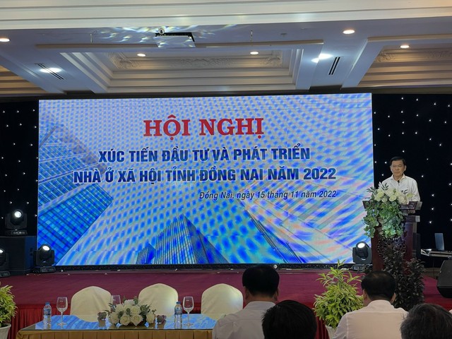 Bí thư Tỉnh ủy Đồng Nai Nguyễn Hồng Lĩnh phát biểu chỉ đạo tại hội nghị