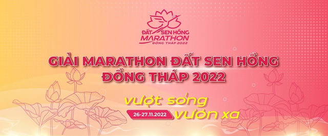 Sắp diễn ra Giải Marathon Đất Sen hồng - Đồng Tháp năm 2022 - Ảnh 1.