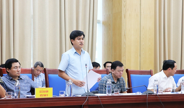 Nghệ An: Đoàn Giám sát HĐND tỉnh làm việc với UBND tỉnh về công tác quản lý nhà nước về khoáng sản và đất đai trên địa bàn - Ảnh 3.