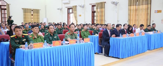 Nghệ An- Huyện Kỳ Sơn: Tổng kết 10 năm thực hiện Nghị quyết Trung ương 8 khóa XI về Chiến lược bảo vệ Tổ quốc  - Ảnh 1.