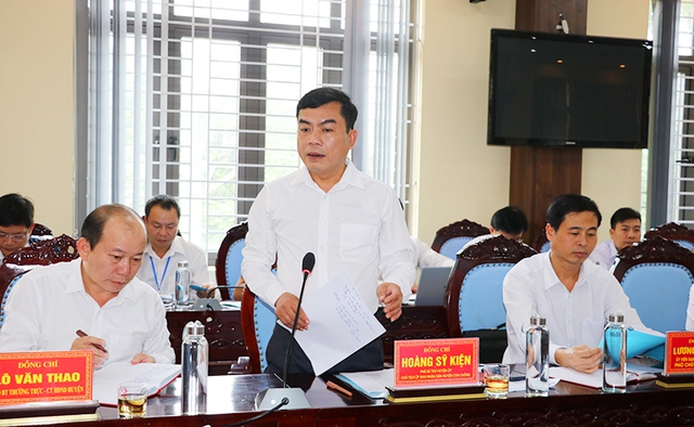 Nghệ An: Chủ tịch UBND tỉnh làm việc với lãnh đạo huyện Con Cuông - Ảnh 2.