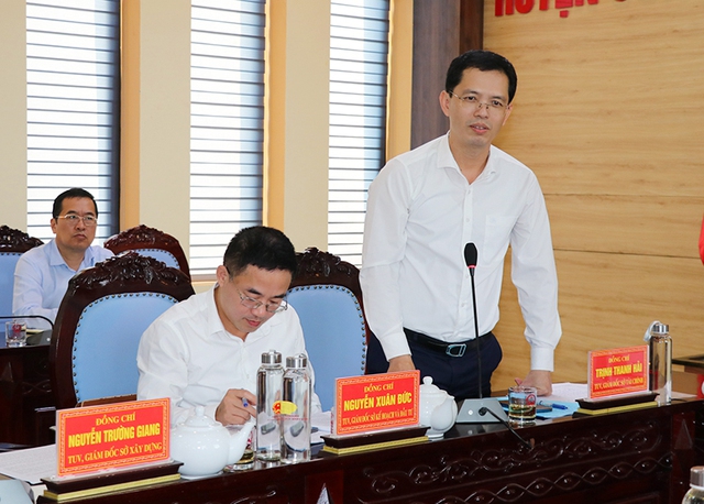 Nghệ An: Chủ tịch UBND tỉnh làm việc với lãnh đạo huyện Con Cuông - Ảnh 3.