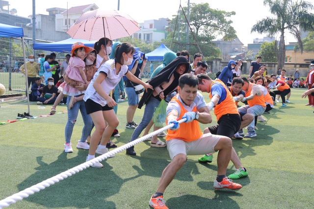 Thái Bình: Gần 400 công nhân lao động tham gia ngày hội thể dục thể thao - Ảnh 2.