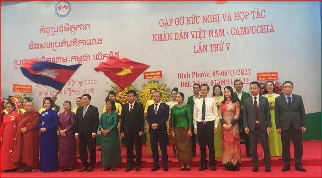 Hội Hữu nghị Việt Nam- Camphuchia: Chương trình “Ươm mầm Hữu nghị”- Nhịp cầu đoàn kết giữa hai dân tộc
 - Ảnh 1.