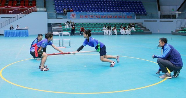 Bắc Giang: Khai mạc Đại hội Thể dục thể thao toàn quốc môn thi đấu đẩy gậy tại Bắc Giang - Ảnh 1.
