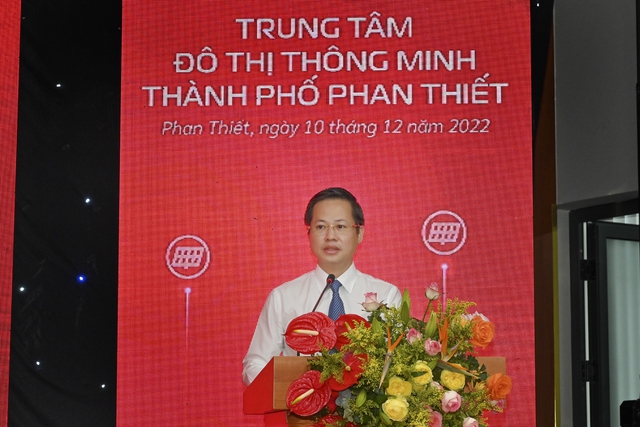 Bình Thuận: Khánh thành Trung tâm Điều hành Đô thị thông minh thành phố Phan Thiết  - Ảnh 1.