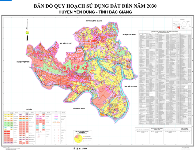 Bắc Giang: Thông qua Điều chỉnh Quy hoạch sử dụng đất đến năm 2030 của huyện Yên Dũng - Ảnh 1.