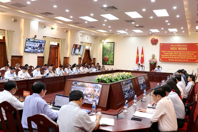 Bình Thuận: Tổng kết 10 năm thực hiện Chỉ thị số 27-CT/TU của Ban Thường vụ Tỉnh ủy khóa XII - Ảnh 1.