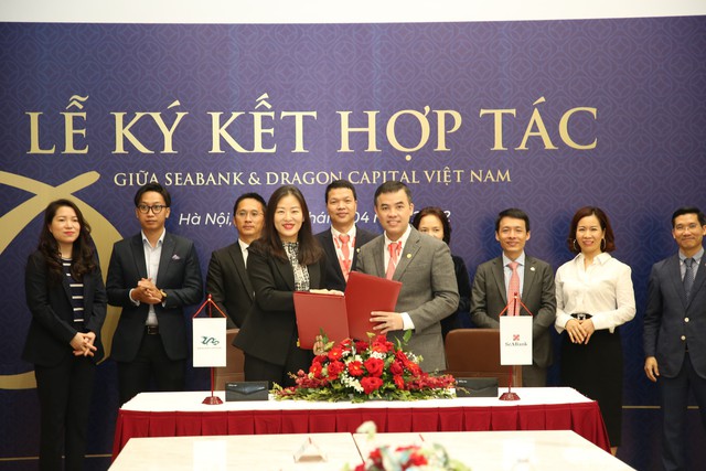 SeABank và Dragon Capital Việt Nam ký kết hợp tác - Ảnh 1.