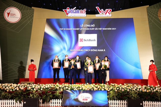 SeABank lọt Top 50 doanh nghiệp có lợi nhuận xuất sắc Việt Nam 2021  - Ảnh 1.