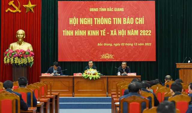 Bắc Giang: Nhiều chỉ tiêu phát triển vượt kế hoạch trong năm 2022 - Ảnh 1.