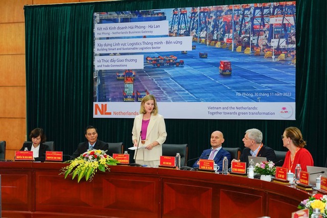 Hải Phòng - Hà Lan kết nối kinh doanh, xây dựng lĩnh vực logistics thông minh, bền vững thúc đẩy giao thương - Ảnh 3.