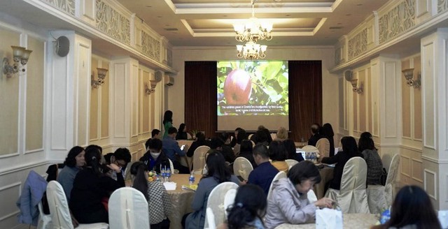 Giới thiệu táo, kiwi của Hy Lạp và Châu Âu đến người tiêu dùng Việt Nam - Ảnh 2.