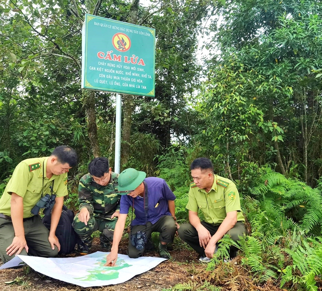 Nỗ lực quên mình giữ “lá phổi xanh” cho vùng cao biên giới - Ảnh 2. Nỗ lực quên mình giữ “lá phổi xanh” cho vùng cao biên giới - Ảnh 2.