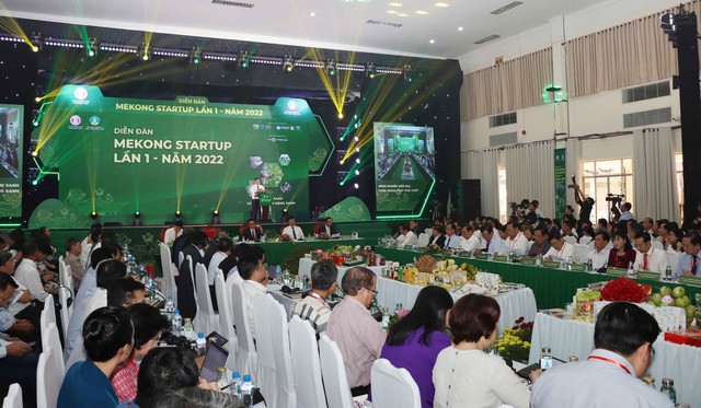 Quang cảnh Diễn đàn Mekong Startup 2022.