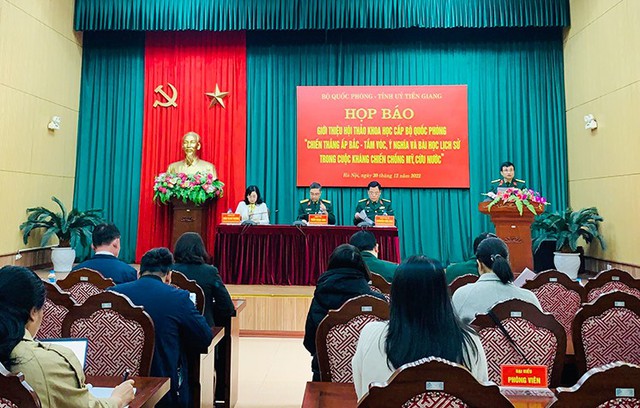 Hội thảo khoa học kỷ niệm 60 năm Chiến thắng Ấp Bắc sẽ diễn ra tại tỉnh Tiền Giang - Ảnh 1.